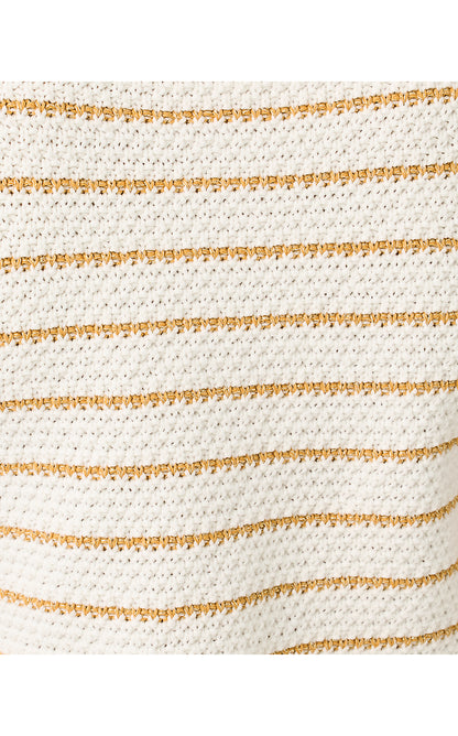 SHAYNA SWEATER VEST, COCONUT PALM TREE STRIPE