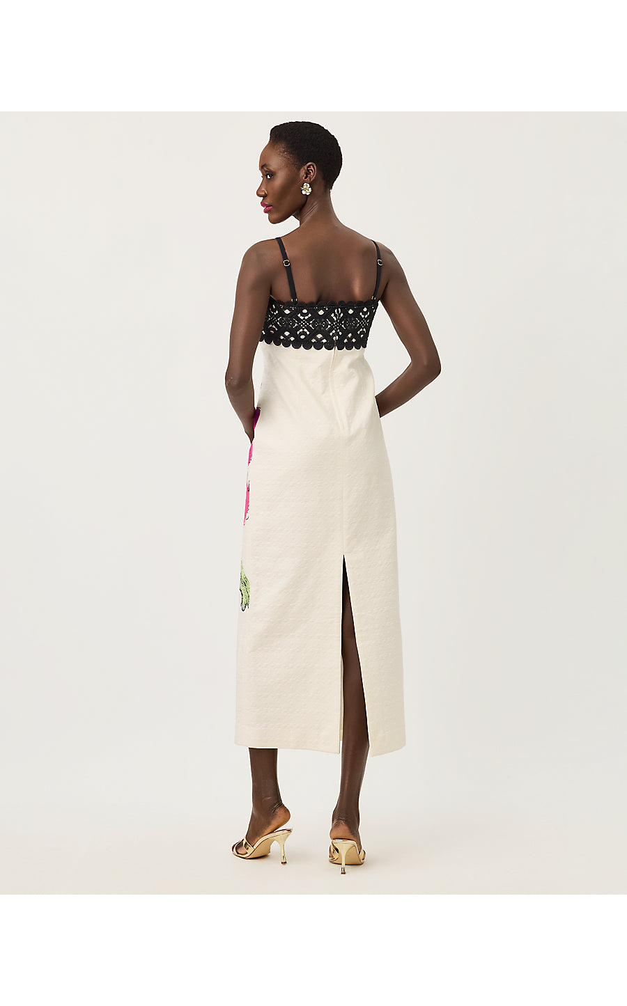 VENA STRETCH MAXI DRESS, COCONUT OVERSIZED BIG LILLYS ENGINEERED WOVEN MAXI