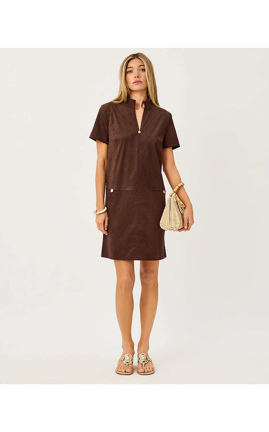 SHORT SLEEVE ROSEE DRESS, COCO BEACH