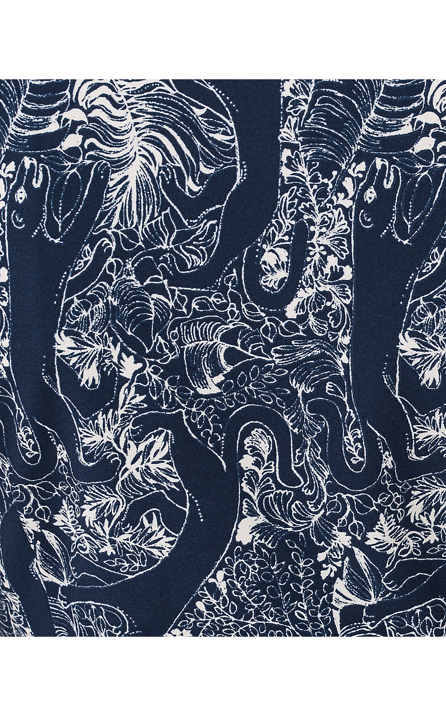 CATARINA DRESS UPF 50+, LOW TIDE NAVY LIL PALM PROWL GOLF