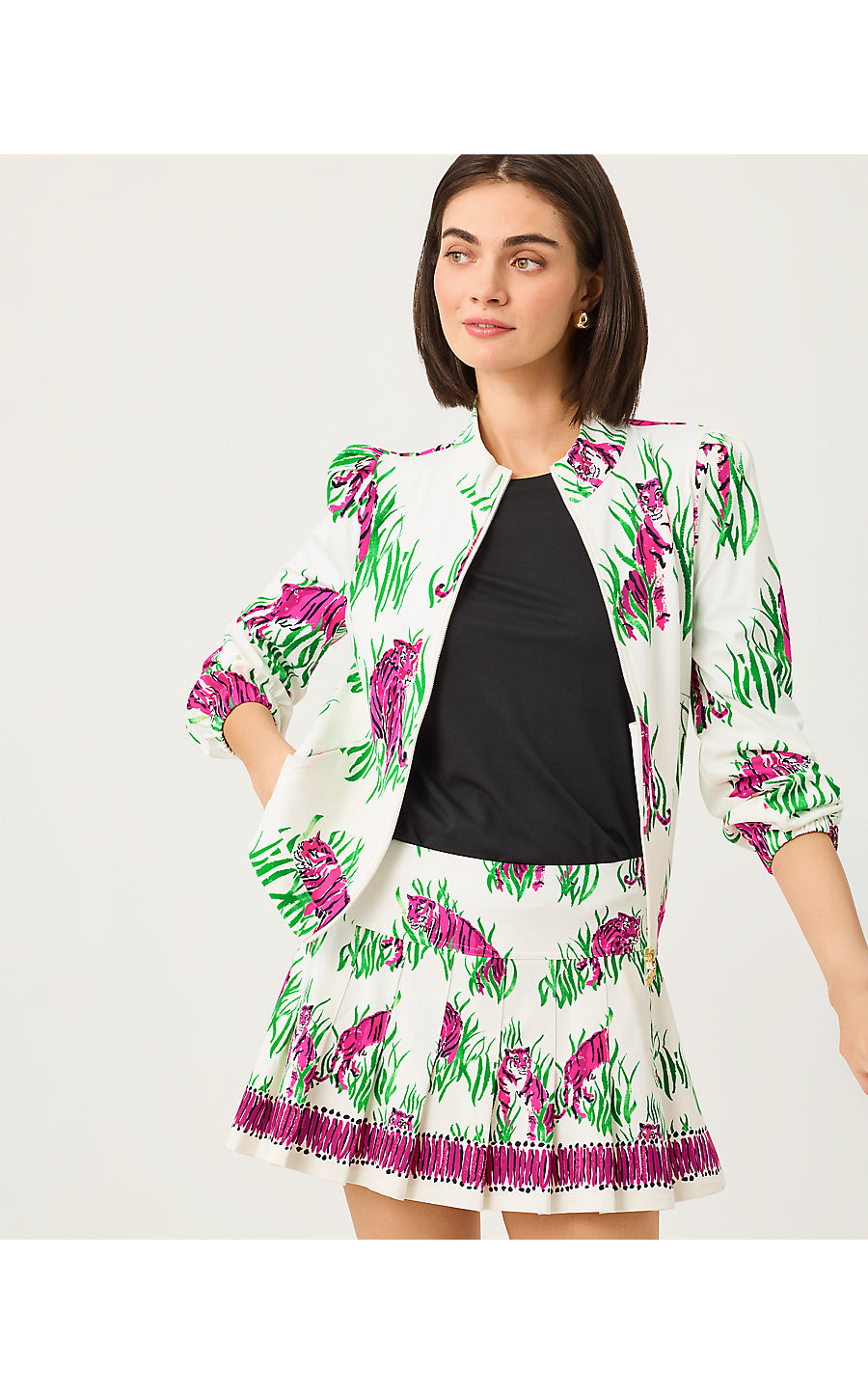 NOELANI JACKET UPF 50+, COCONUT CAMOUFLAGE CATWALK