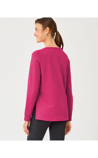 NEW BEACH COMBER PULLOVER, BERRY BOUQUET