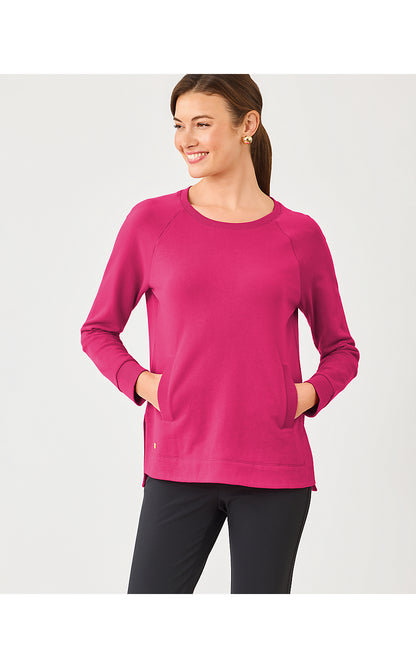 NEW BEACH COMBER PULLOVER, BERRY BOUQUET