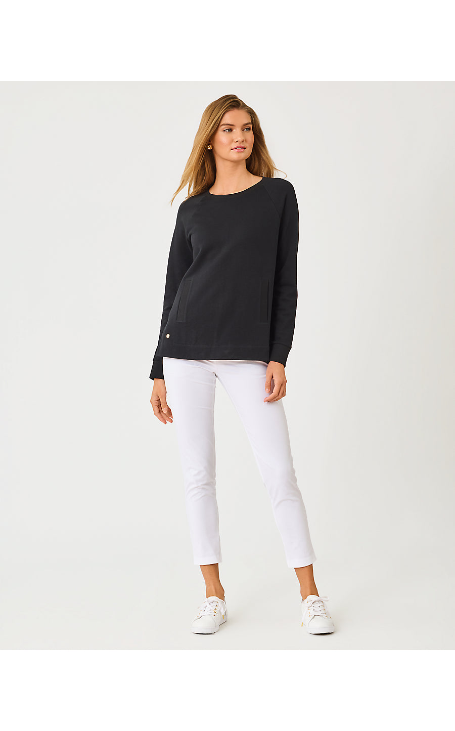 NEW BEACH COMBER PULLOVER, NOIR