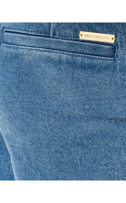 SARISSA STRETCH DENIM SHORT, SYMPEONY WASH