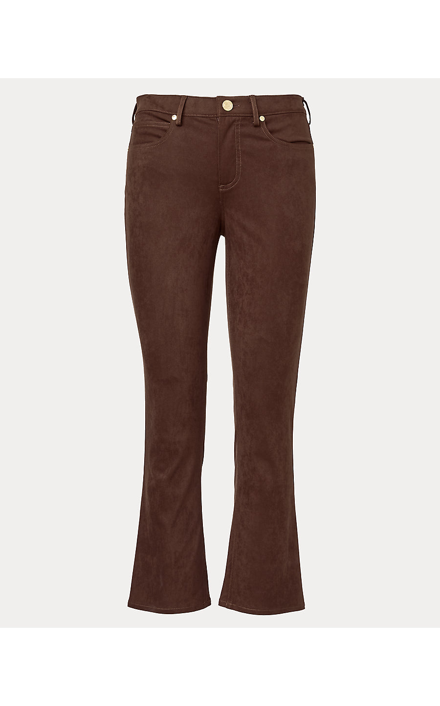 ANNET HIGH RISE CROP FLARE PANT, COCO BEACH