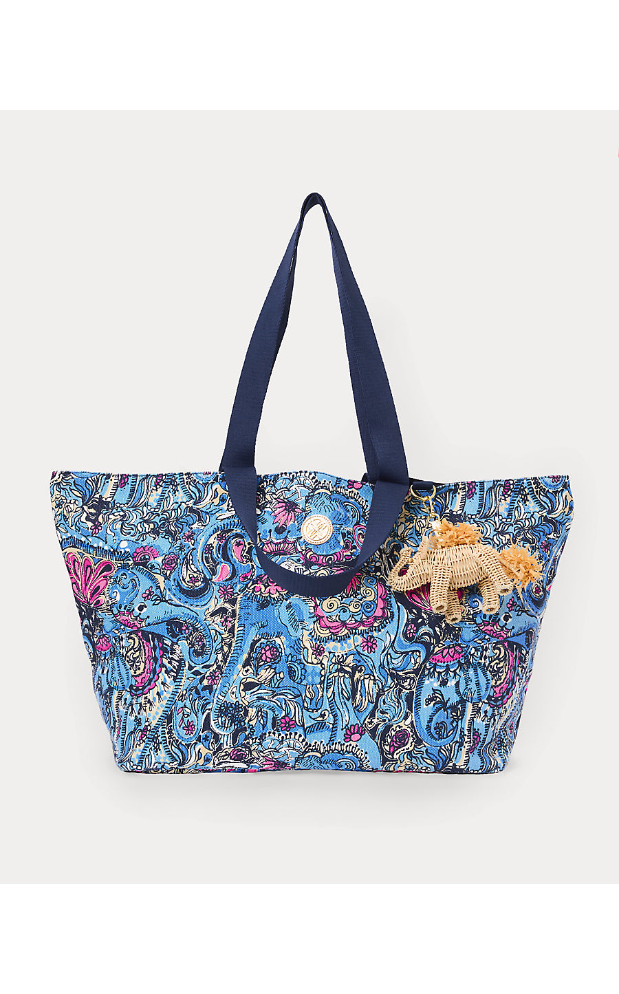 GWP ELEPHANT BAG CHARM, NATURAL