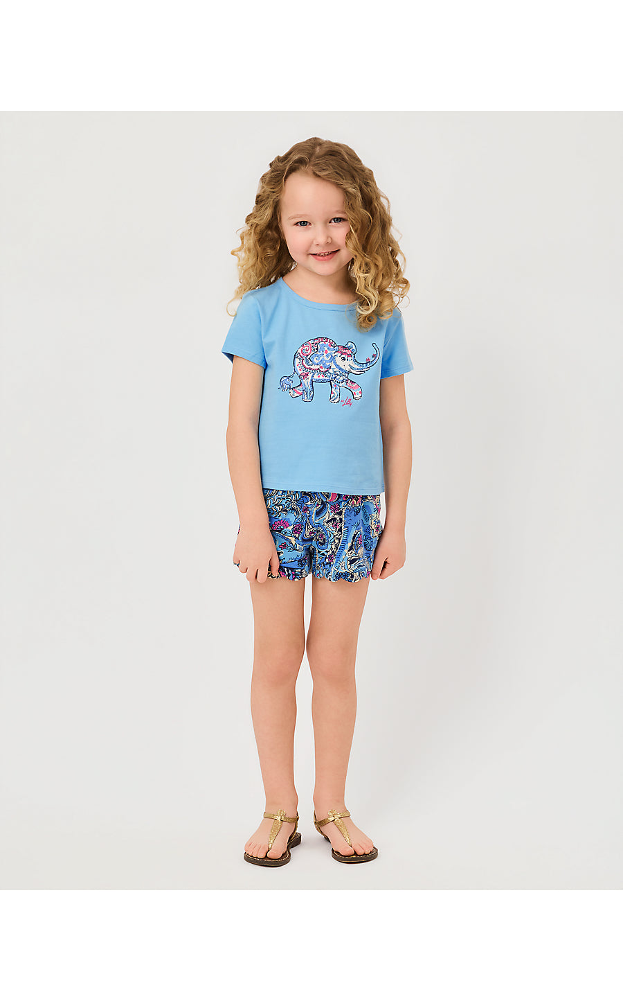 MINI LEVA SHORT, MULTI PAISLEY PARADE