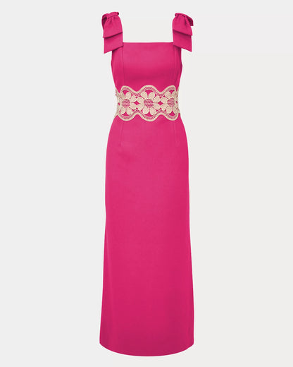 GRACELIN MAXI DRESS, BERRY BOUQUET