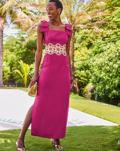 GRACELIN MAXI DRESS, BERRY BOUQUET