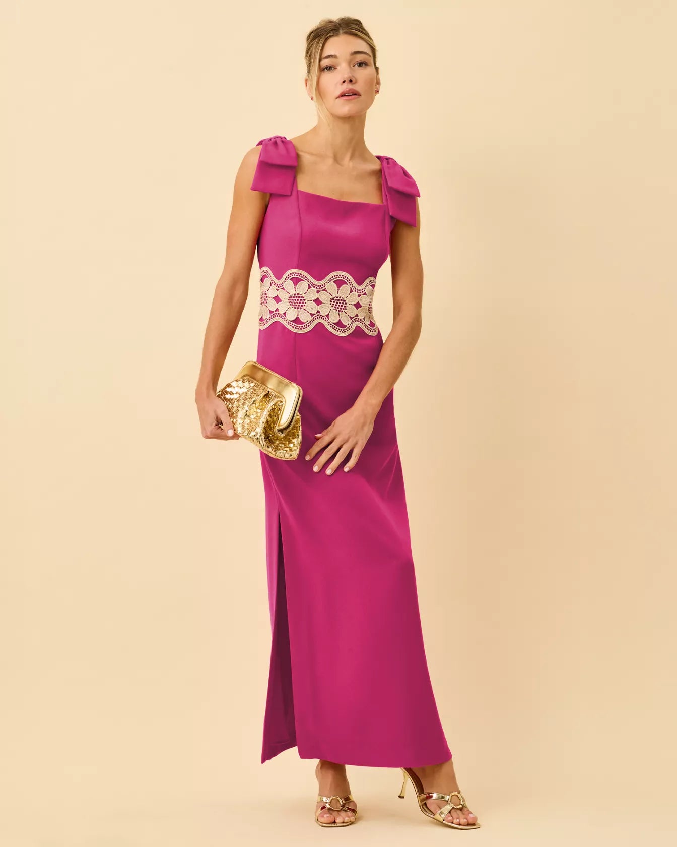 GRACELIN MAXI DRESS, BERRY BOUQUET