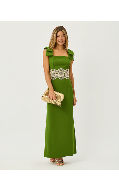 GRACELIN MAXI DRESS, OREGANO