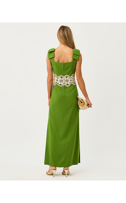 GRACELIN MAXI DRESS, OREGANO