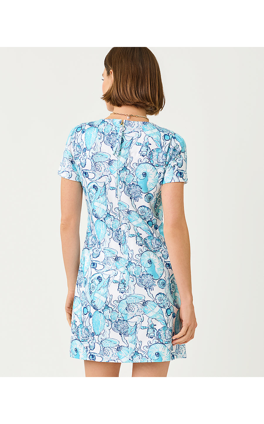MELODIE SKIRTED ROMPER, RESORT WHITE SHELL SHINE