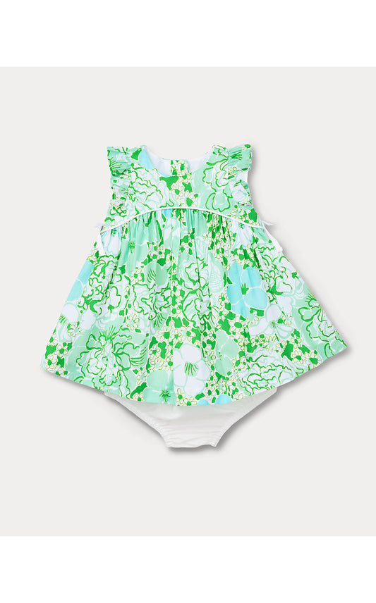 GEORGINA BABY DRESS, MINT CONDITION BURST OF JOY