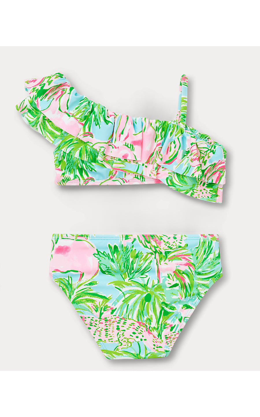 NORABELLE RUFFLE BIKINI, MULTI ON PARADE