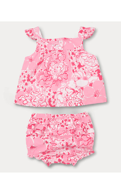 WILDA BABY SET, CONCH SHELL PINK BURST OF JOY