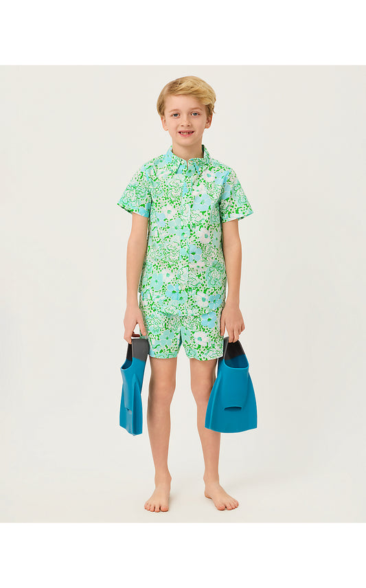 LAVIN BUTTON DOWN, MINT CONDITION BURST OF JOY