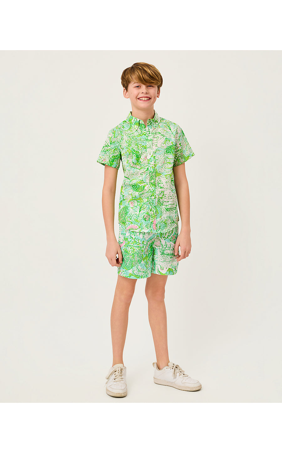LAVIN BUTTON DOWN, RESORT WHITE SHIP TO SHORE
