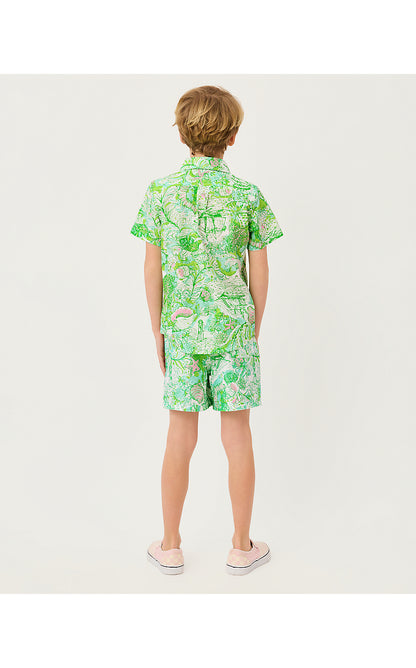 LAVIN BUTTON DOWN, RESORT WHITE SHIP TO SHORE