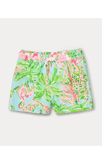 LIAM CARTER SWIM TRUNK, MULTI ON PARADE