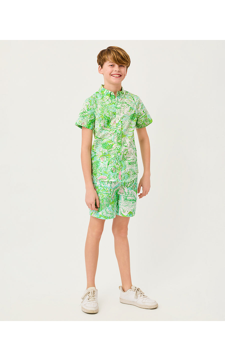 LIAM CARTER SWIM TRUNK, RESORT WHITE SHIP TO SHORE