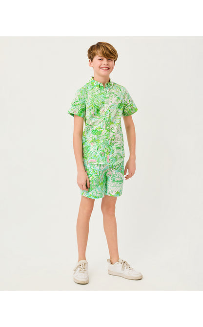 LIAM CARTER SWIM TRUNK, RESORT WHITE SHIP TO SHORE