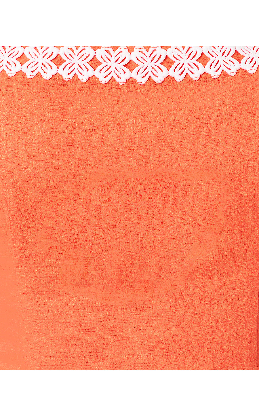 ISLEEN SKIRTED ROMPER, SUNSET ORANGE