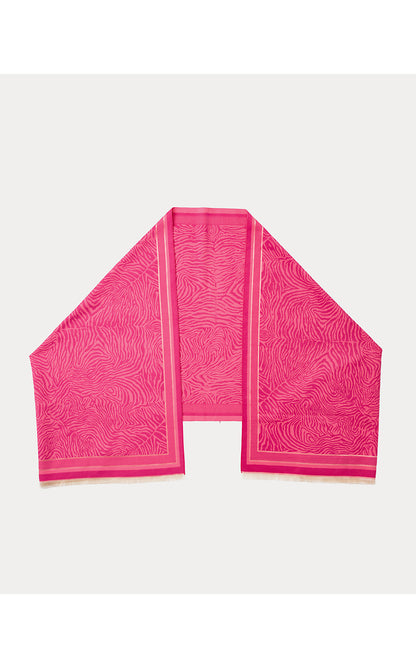 GWP SCARF, PINK ASTER CAMOUFLAGE CATWALK GWP WRAP