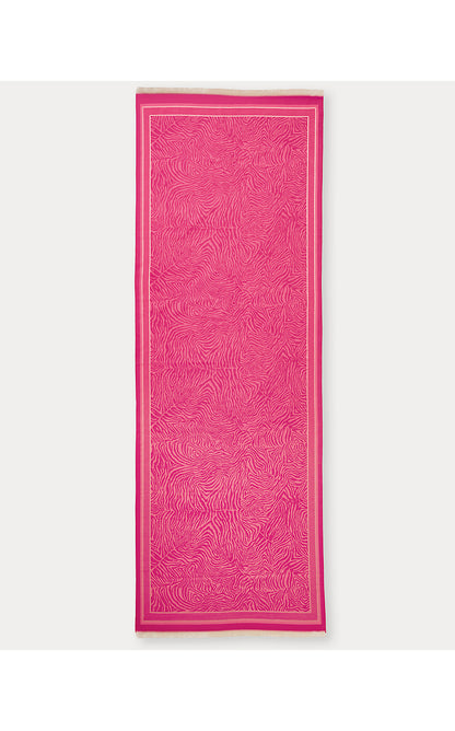 GWP SCARF, PINK ASTER CAMOUFLAGE CATWALK GWP WRAP