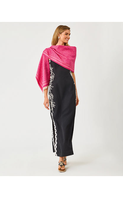 GWP SCARF, PINK ASTER CAMOUFLAGE CATWALK GWP WRAP