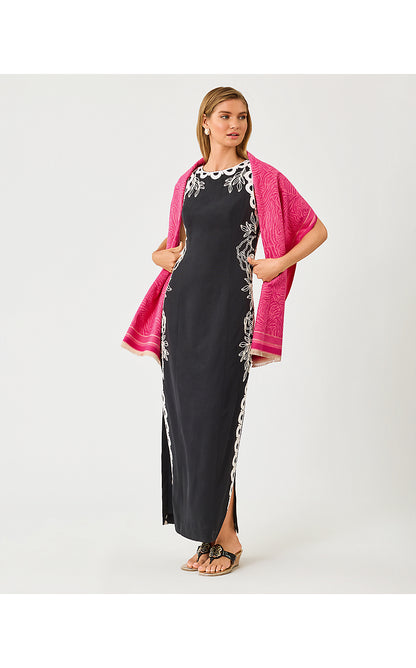 GWP SCARF, PINK ASTER CAMOUFLAGE CATWALK GWP WRAP