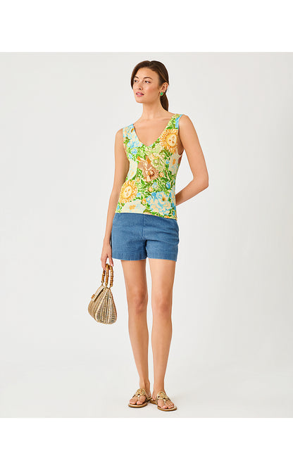 POLLYANNE SWEATER TANK, RUTABAGA SYMPEONY