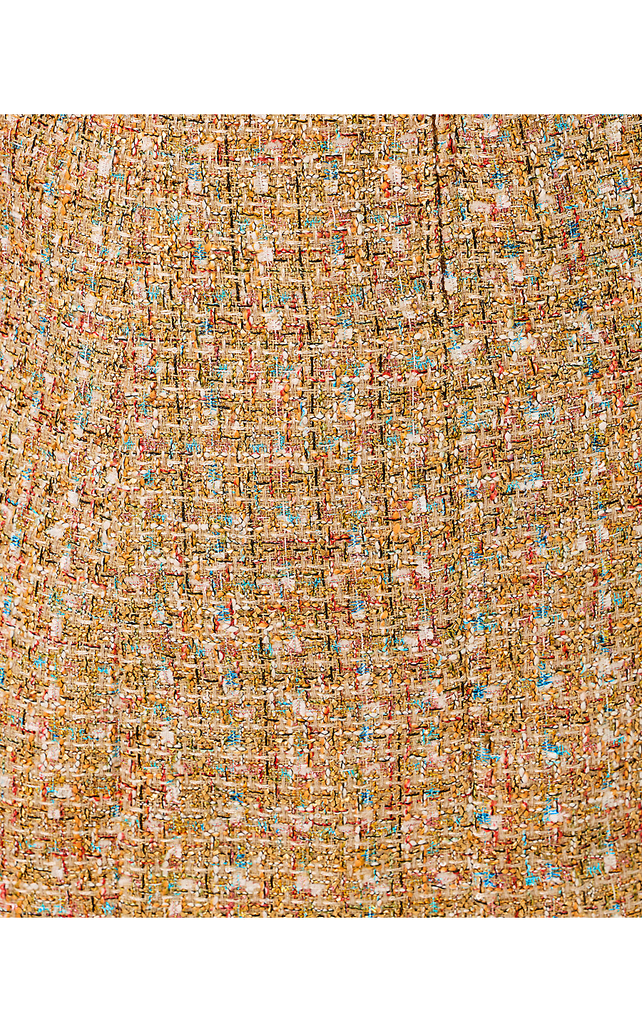 BINDY SHIFT ROMPER, ICED LATTE GOLDEN AGE EYELASH BOUCLE