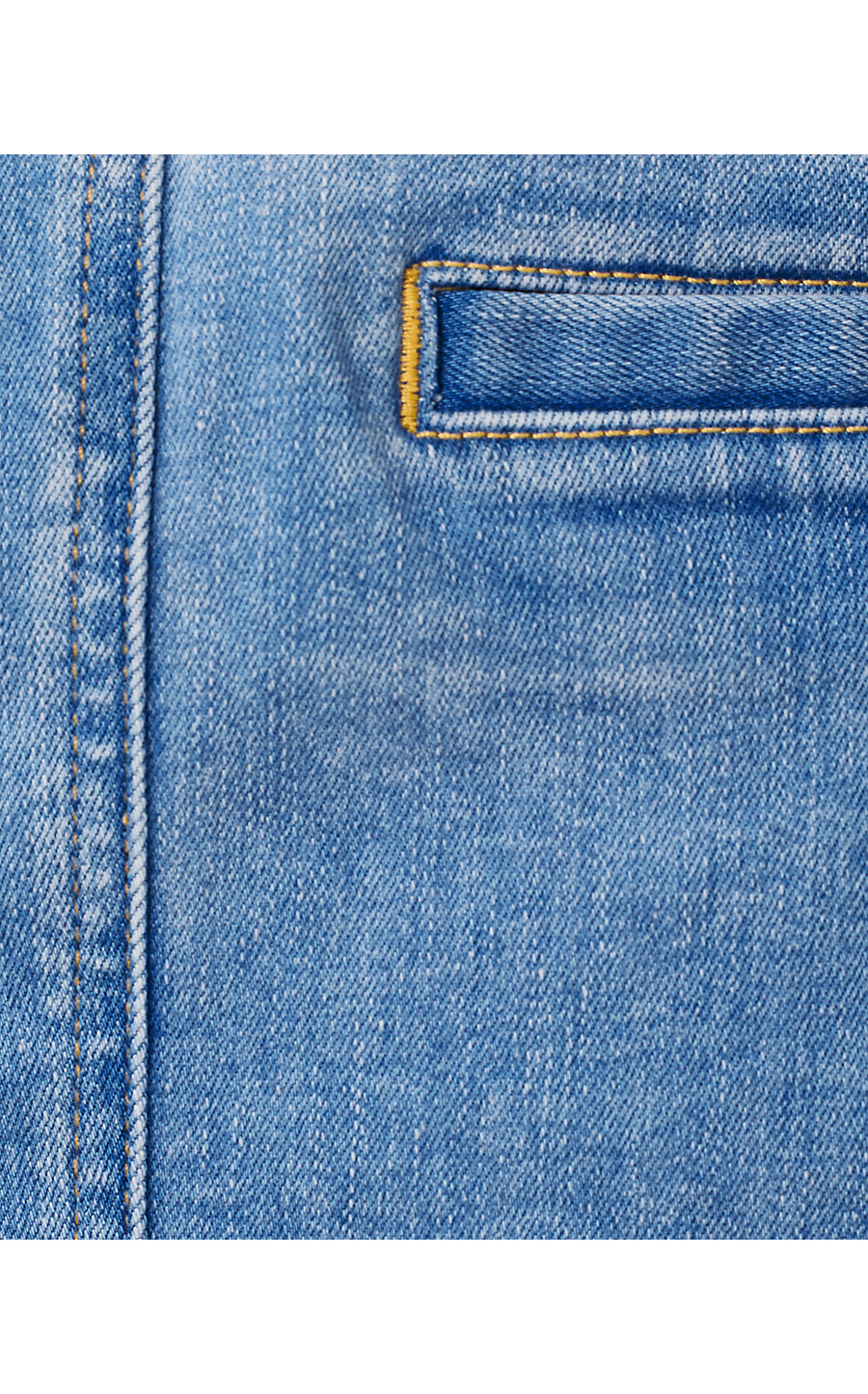 COLETTE STRETCH DENIM MINI SKORT, MEDIUM WASH