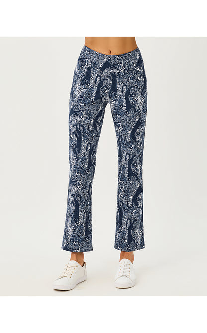 CORSO KICK FLARE PANT UPF 50+, LOW TIDE NAVY LIL PALM PROWL GOLF