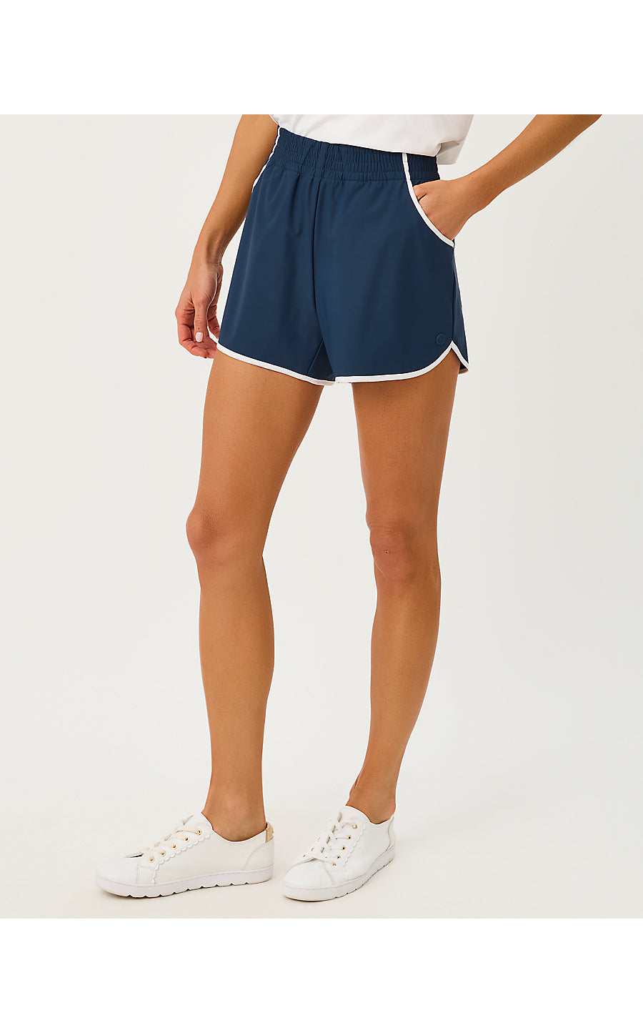 BACKCOURT SHORT UPF 50+, LOW TIDE NAVY