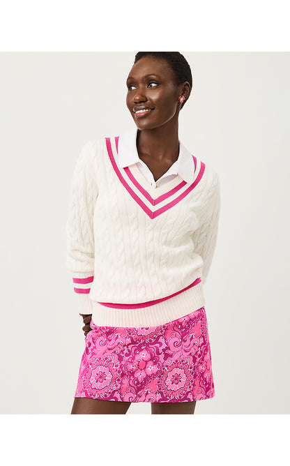 MEENA SKORT UPF 50+, PINK ASTER THE CASBAH ALLOVER