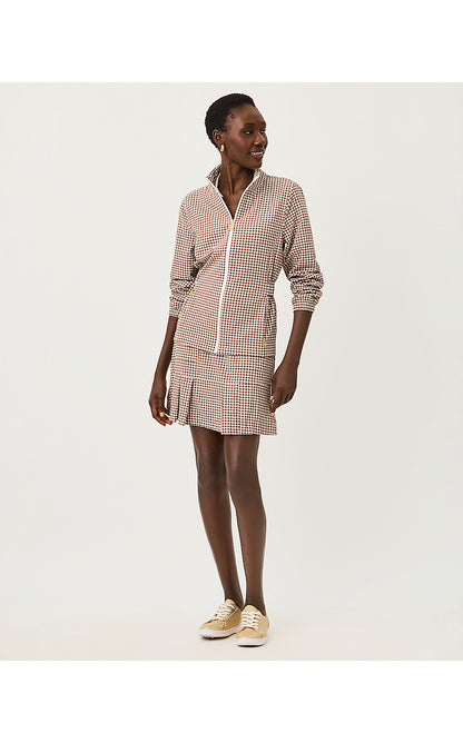 LUISA SKORT UPF 50+, COCO BEACH MINI PERFORMANCE GINGHAM