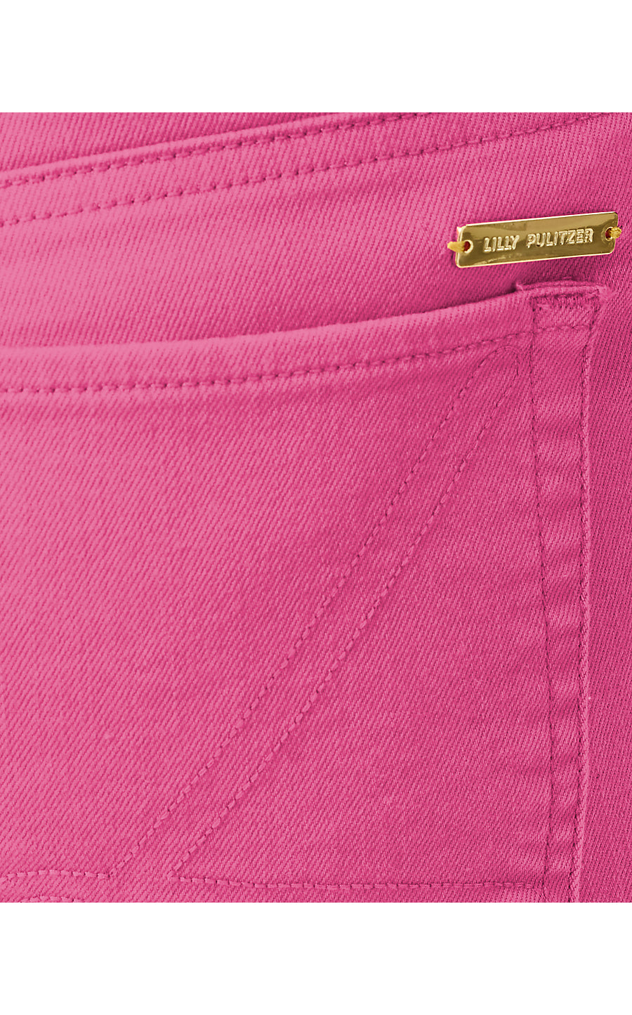 LINDESSA HIGH RISE CROP JEAN, PINK ASTER