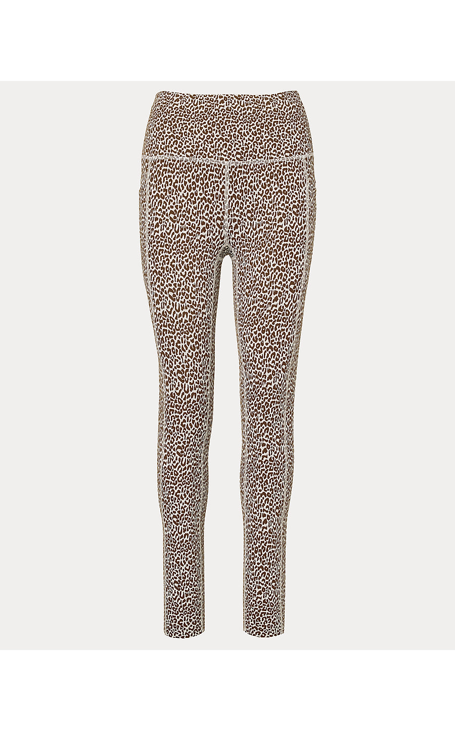 ENDURANCE HIGH RISE MIDI LEGGING, COCO BEACH TWISTED UP ACTIVE JACQUARD