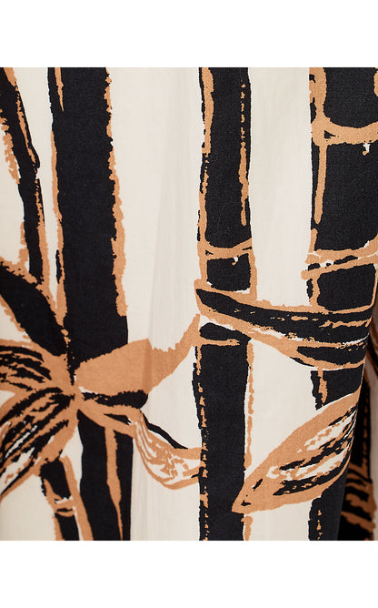 EVERETT MIDI DRESS, COCONUT BAMBOO BLISS