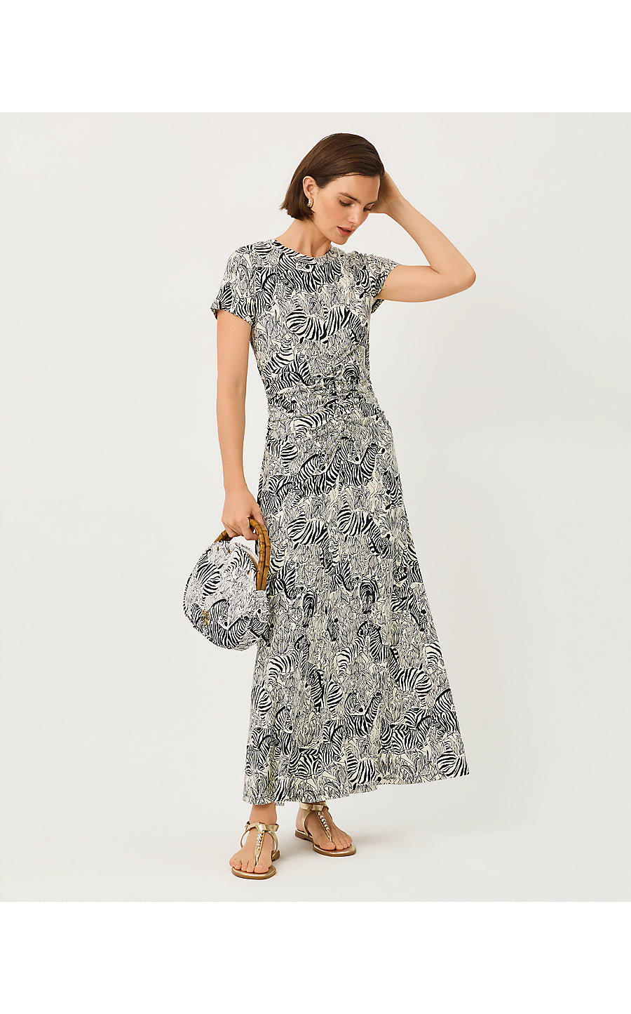 ALMA MIDI DRESS UPF 50+, COCONUT Z
