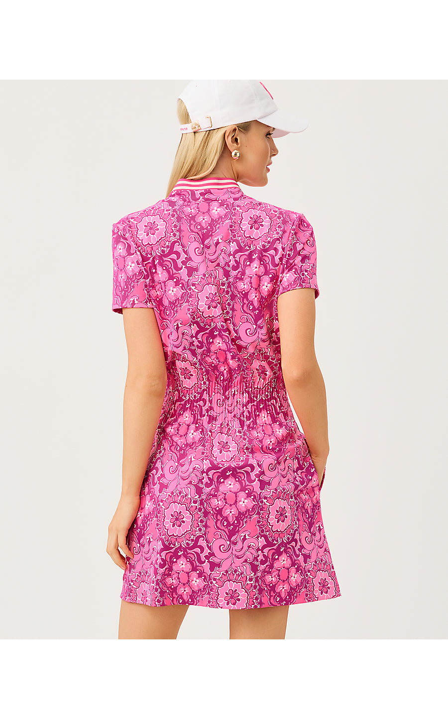 LOVE ACTIVE DRESS UPF 50+, PINK ASTER THE CASBAH ALLOVER