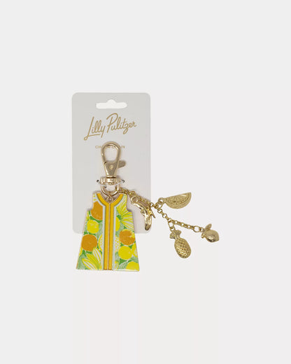 Shift Dress Key Chain Charm, Sun Charm