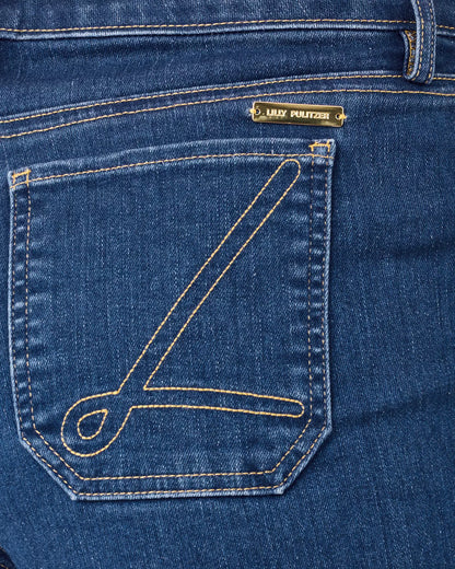 HARLEEN HIGH RISE CROP JEAN, MEDIUM WASH