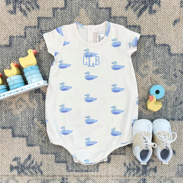 Short Sleeve Patton Play Bubble - Pima, 
Merrimack Quack Quacks