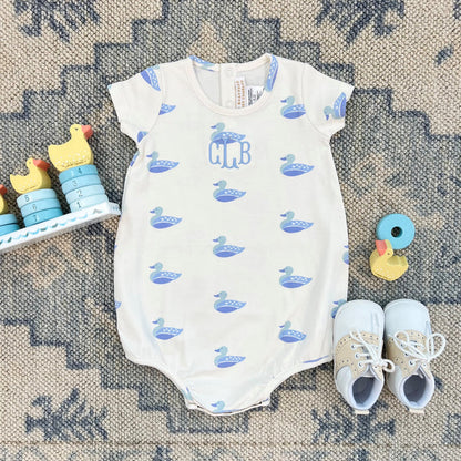 Short Sleeve Patton Play Bubble - Pima, 
Merrimack Quack Quacks