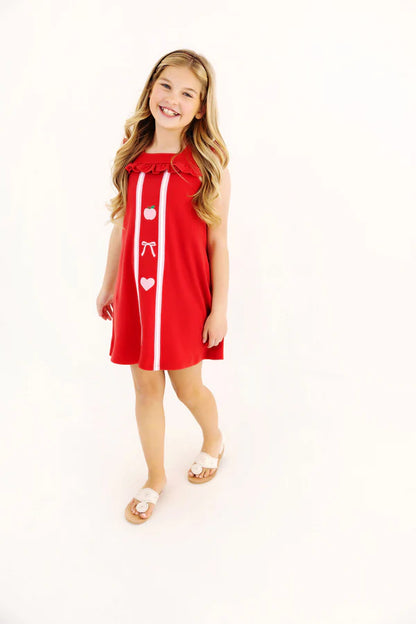 Darla Dress, 
Richmond Red/Hamptons Hot Pink