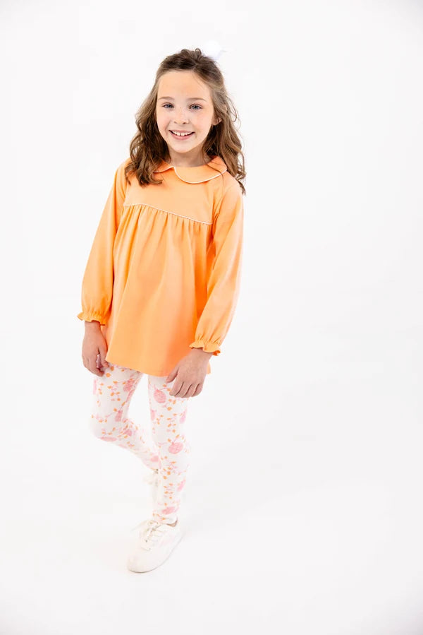 Maude's A Line Top, 
Seashore Sherbet/Palm Beach Pink